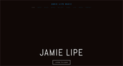 Desktop Screenshot of jamielipemusic.com