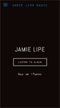 Mobile Screenshot of jamielipemusic.com